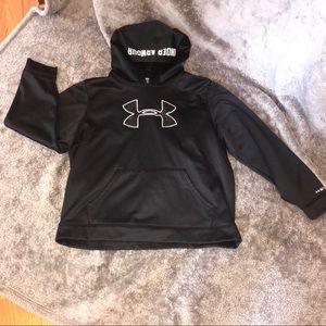 Under Armour hoodie. YXL black